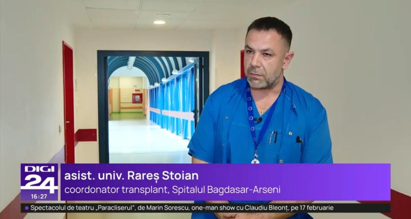 Dr. Alexandru-Rareș Stoian - apariție media medicală